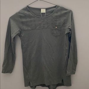 Long sleeve cotton shirt by Zara.  Size 9/10